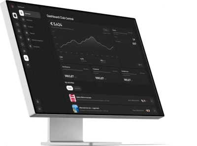 WeShre organizer dashboard on desktop